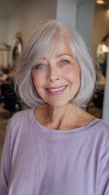 Modern Textured Bob with Soft Layers