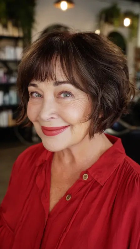 Textured Micro Bob with Soft Waves