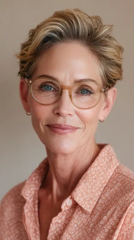 Textured Short Undercut with Soft Volume