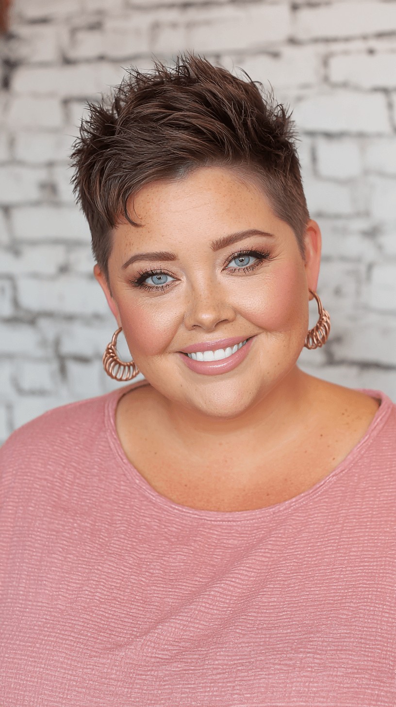 Bold Textured Pixie Cut with Soft Volume