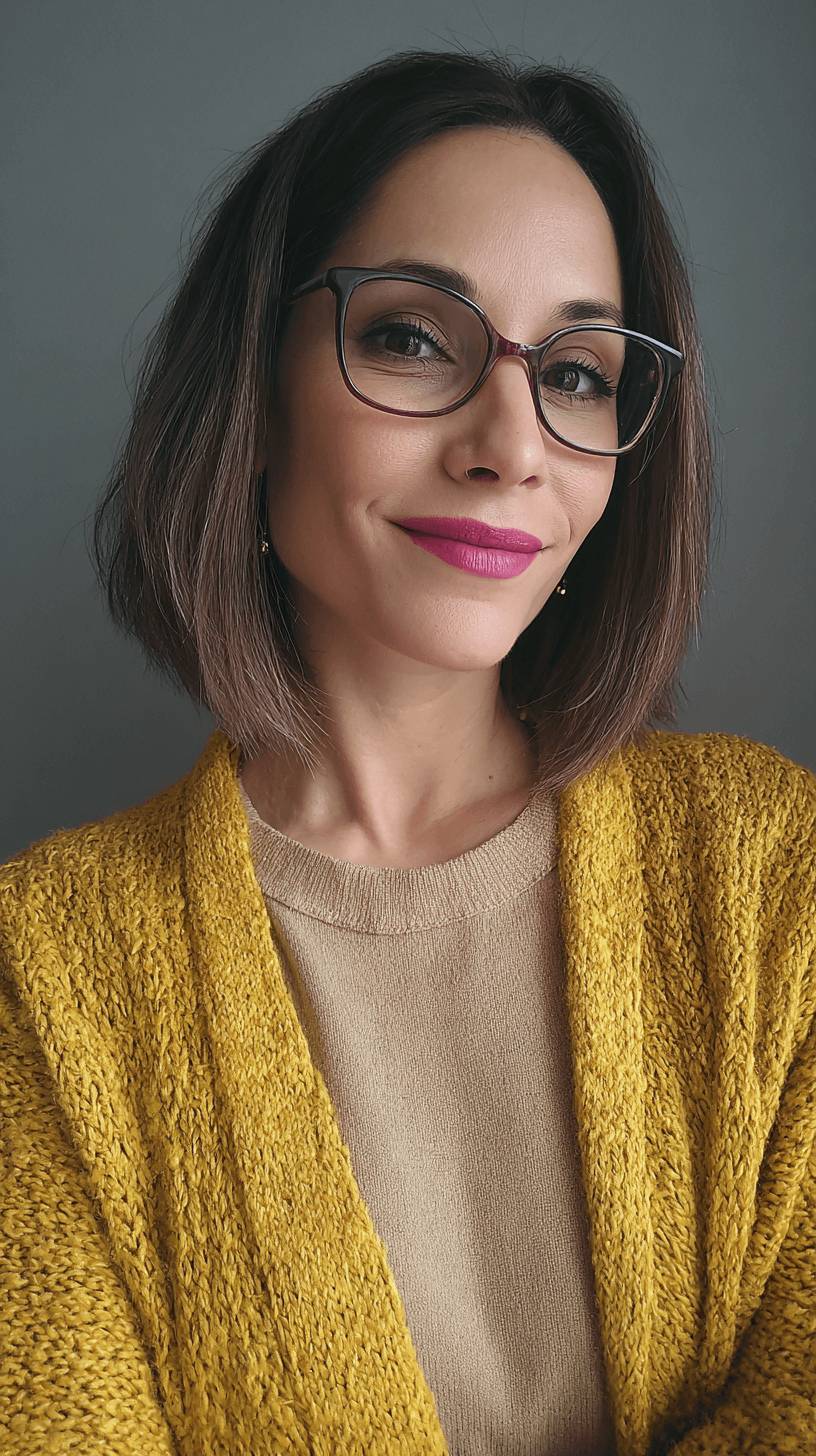 Chic Textured Bob with Subtle Layers