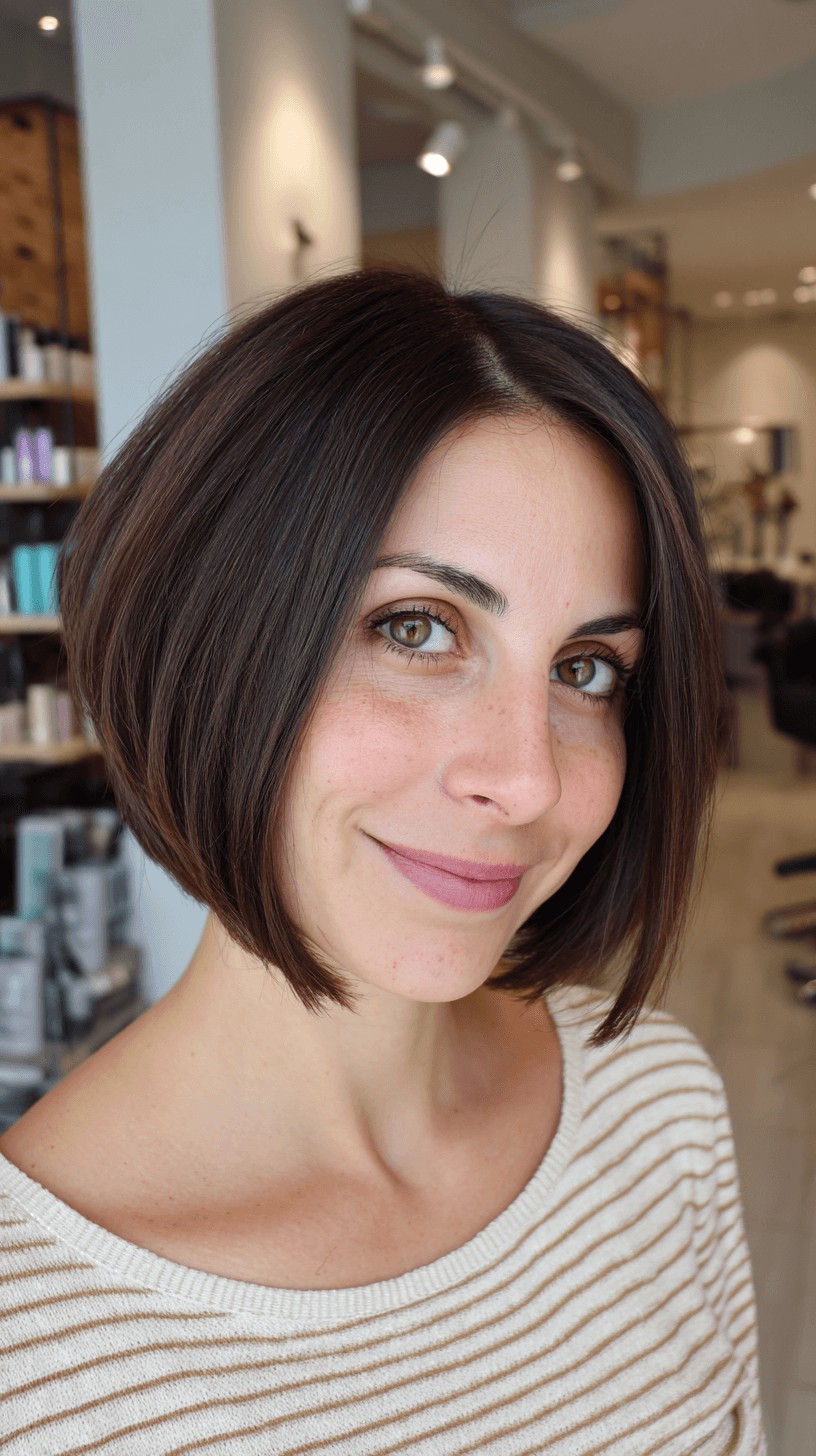 Contemporary Textured Bob with Soft Edges
