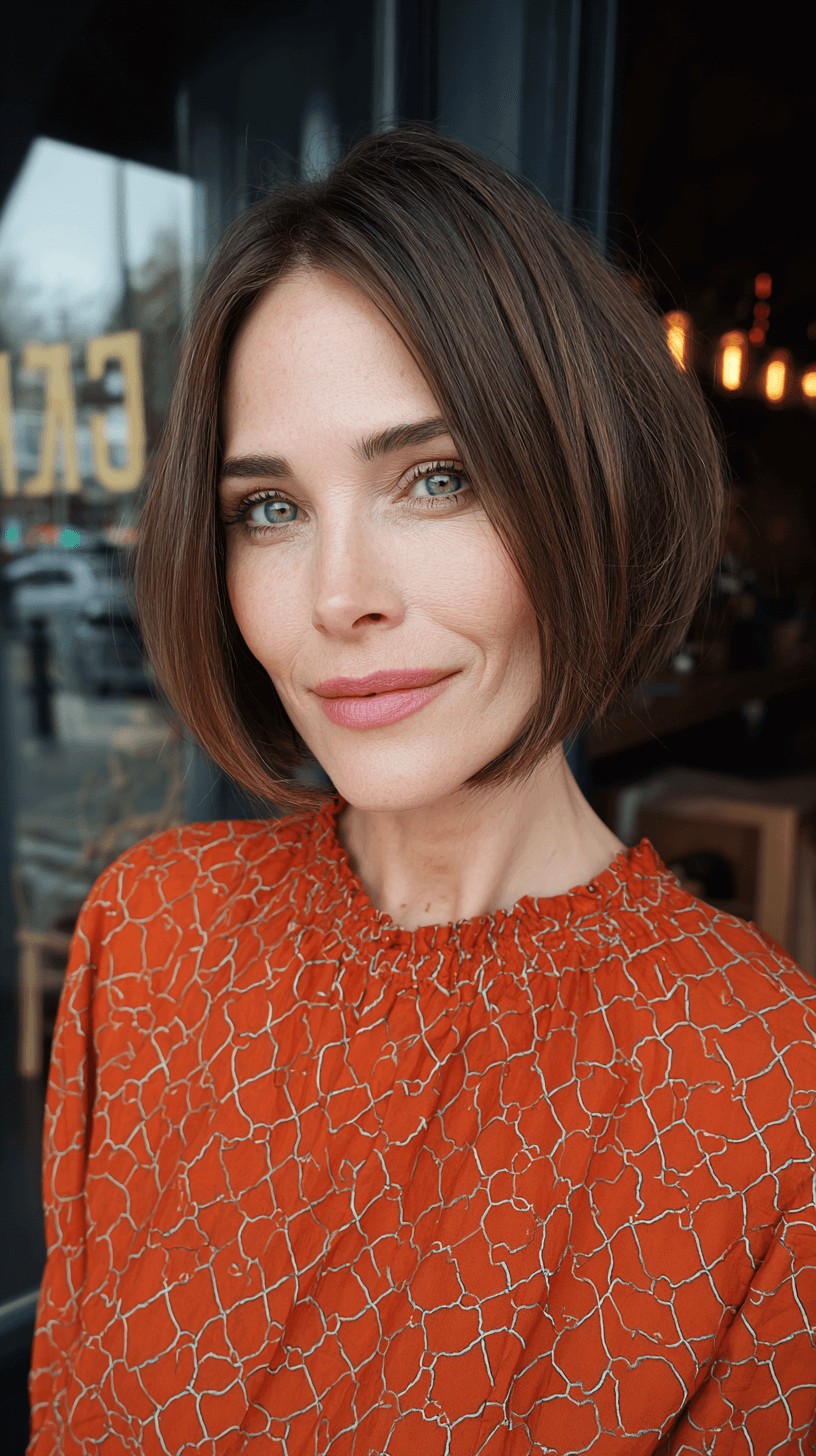 Modern Textured Bob with Soft Layers