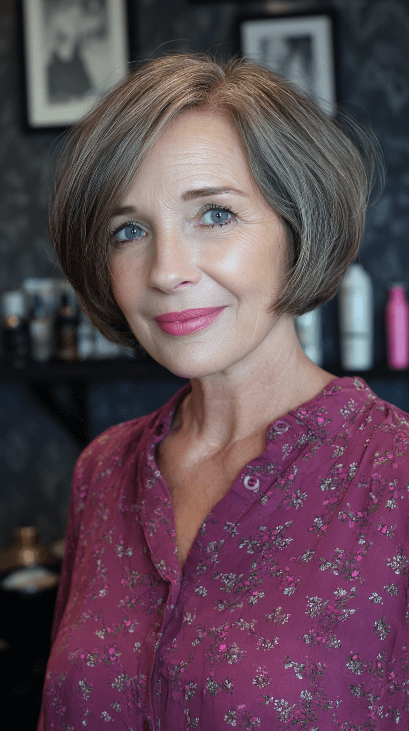 Modern Textured Lob with Softly Framed Face