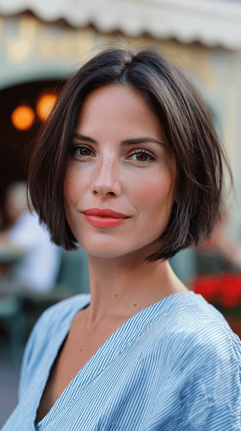 Polished Classic Bob with Soft Texture