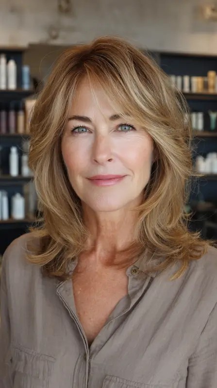 Soft Textured Layered Cut with Natural Movement