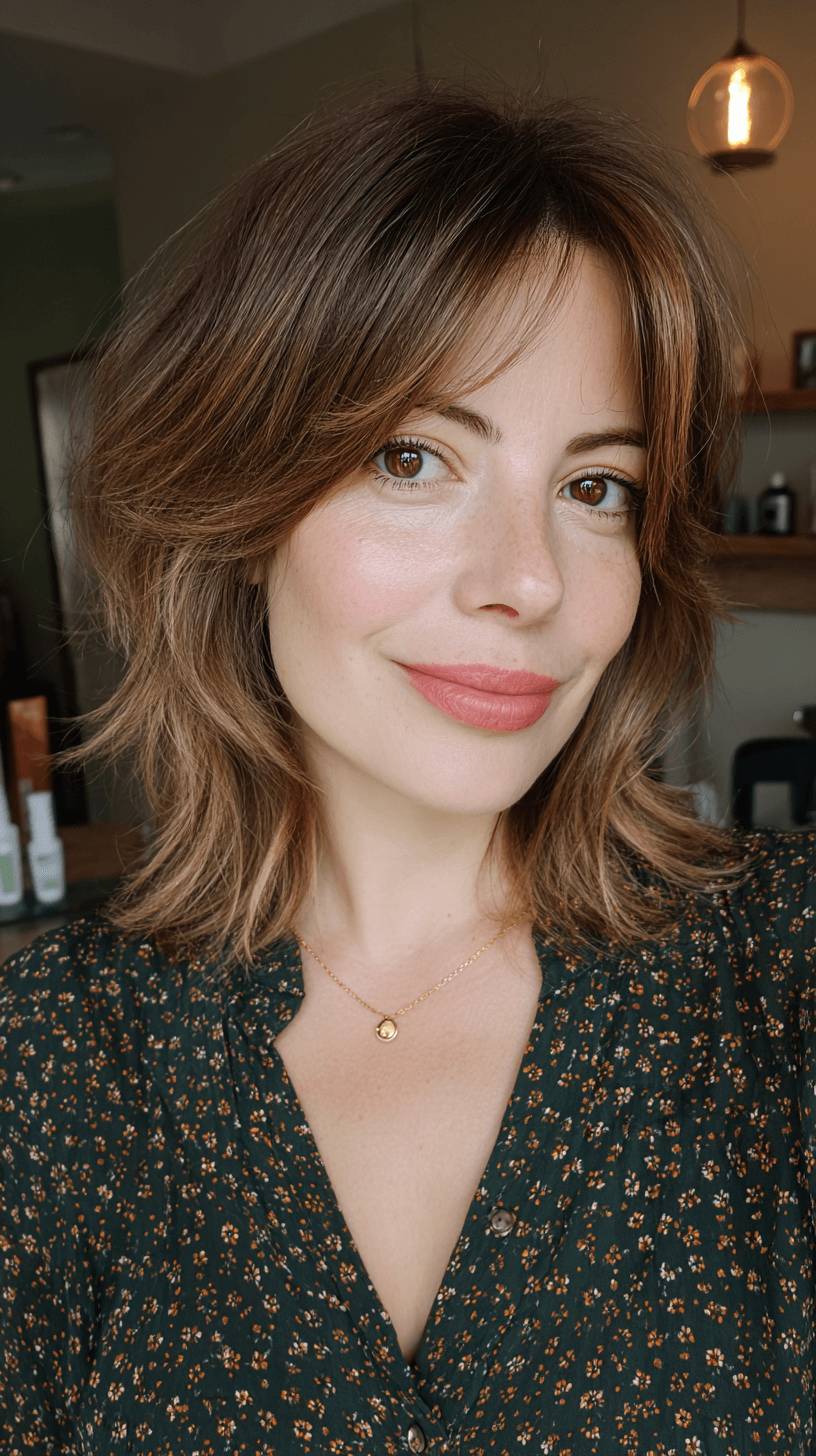 Soft Textured Mullet with Subtle Layers