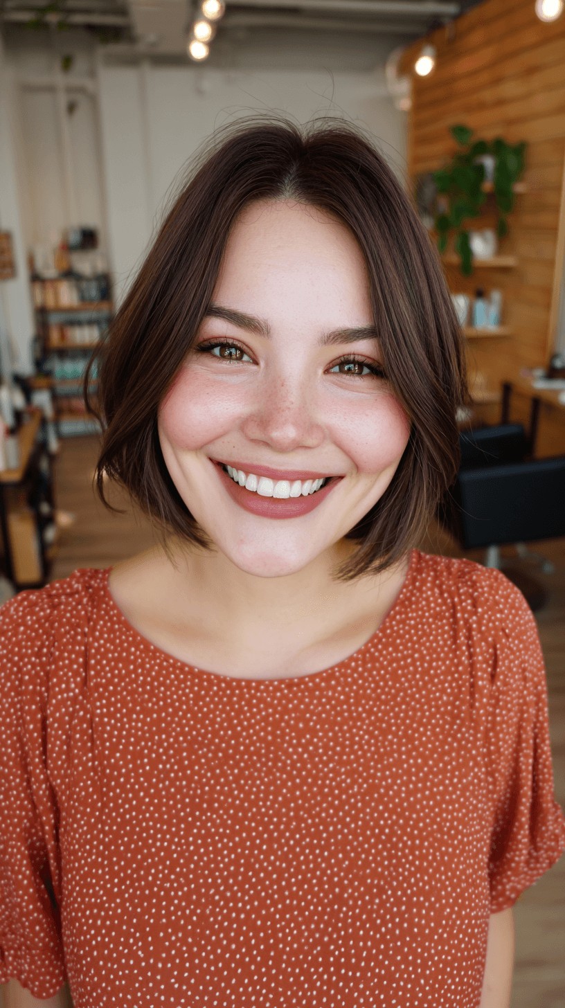 Stylish Textured Bob with Soft Ends