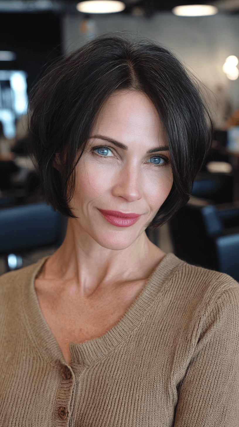 Textured Bob with Soft Face-Framing Layers