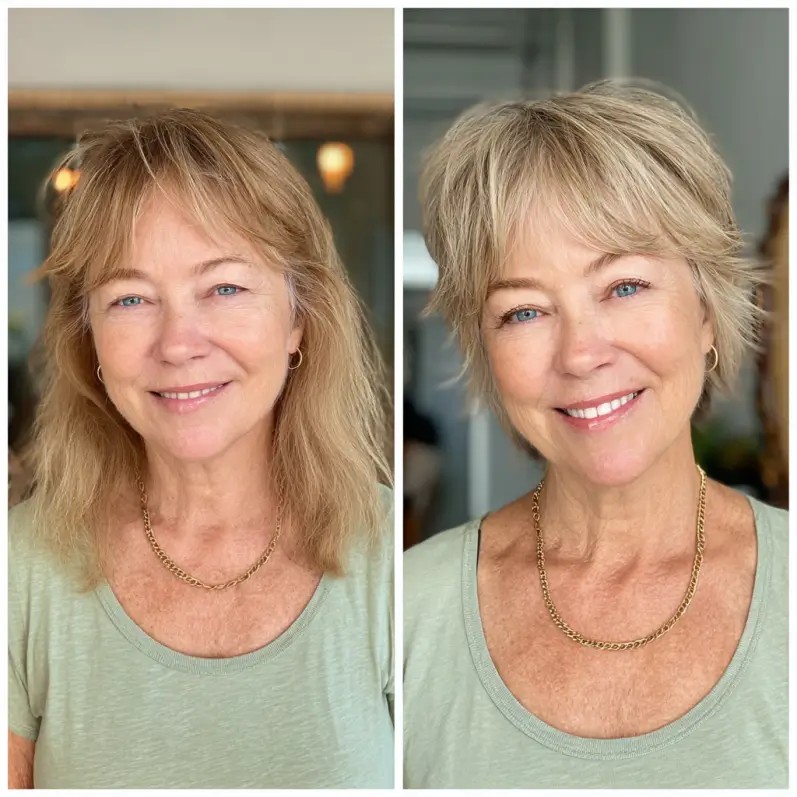 Chic Textured Pixie Cut with Subtle Highlights