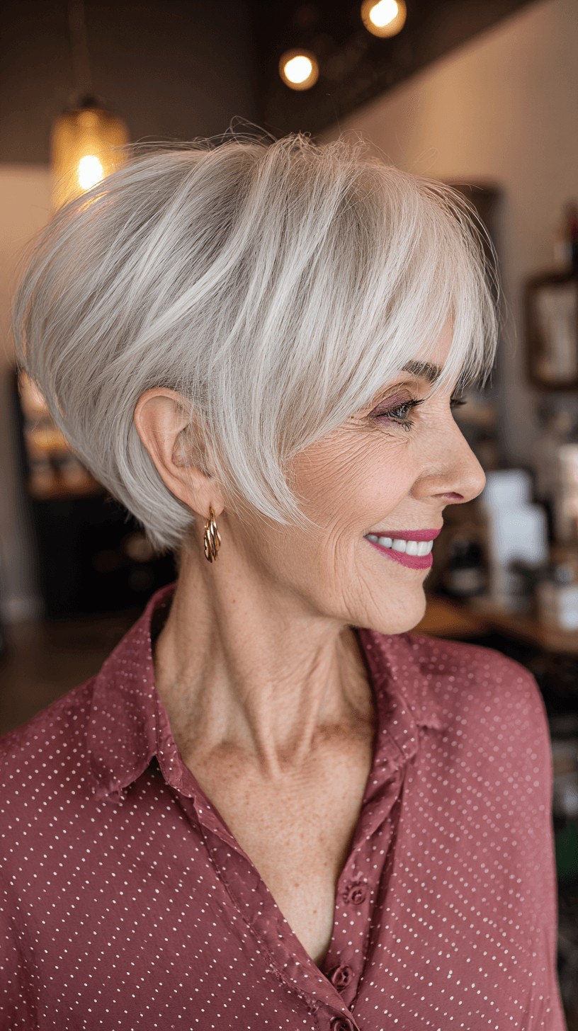 Modern Textured Pixie Bob with Soft Layers