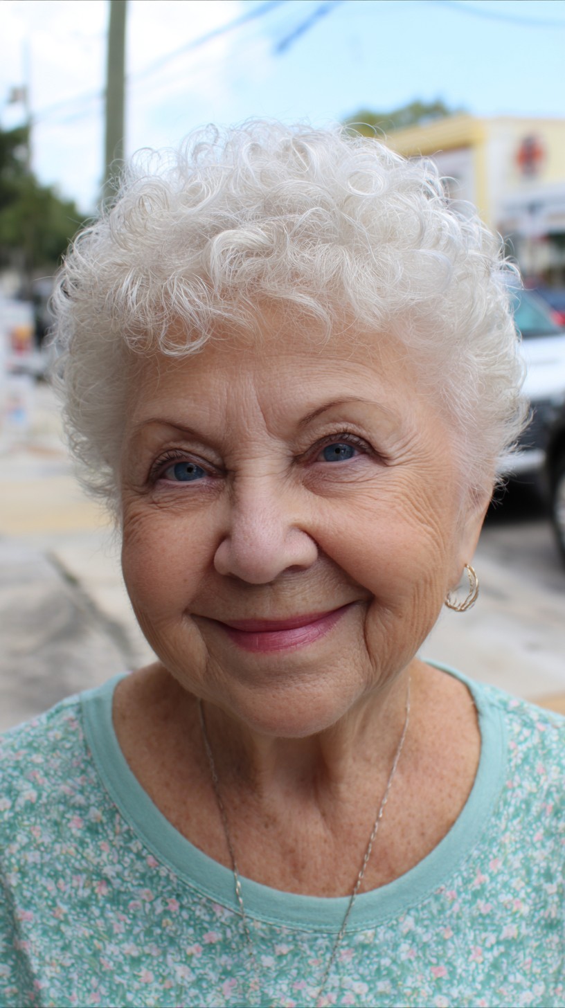 Charming Curly Crop with Defined Texture
