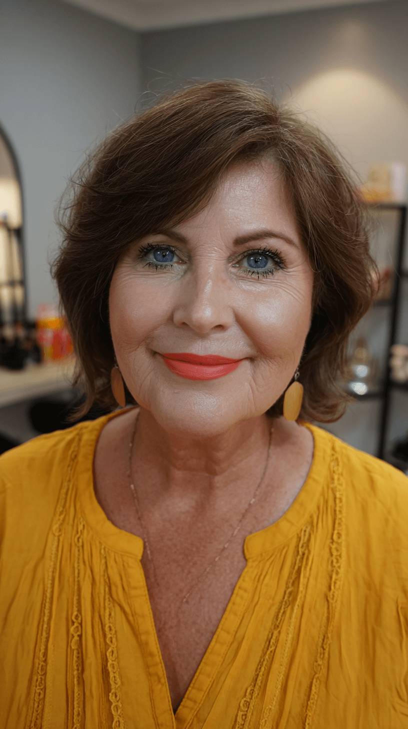 Charming Soft Layered Cut with Gentle Waves