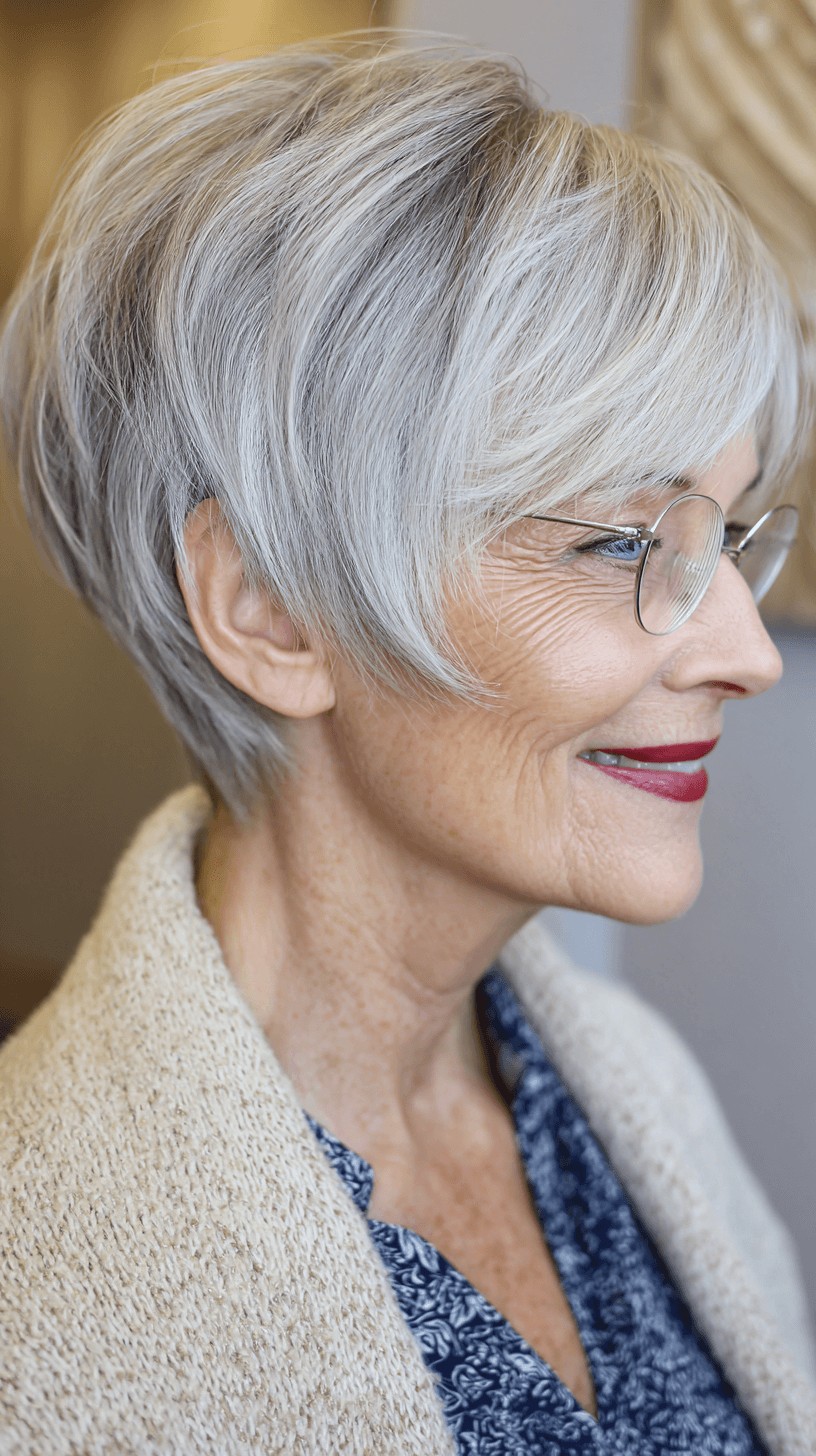 Charming Softly Textured Pixie Bob with Subtle Layers