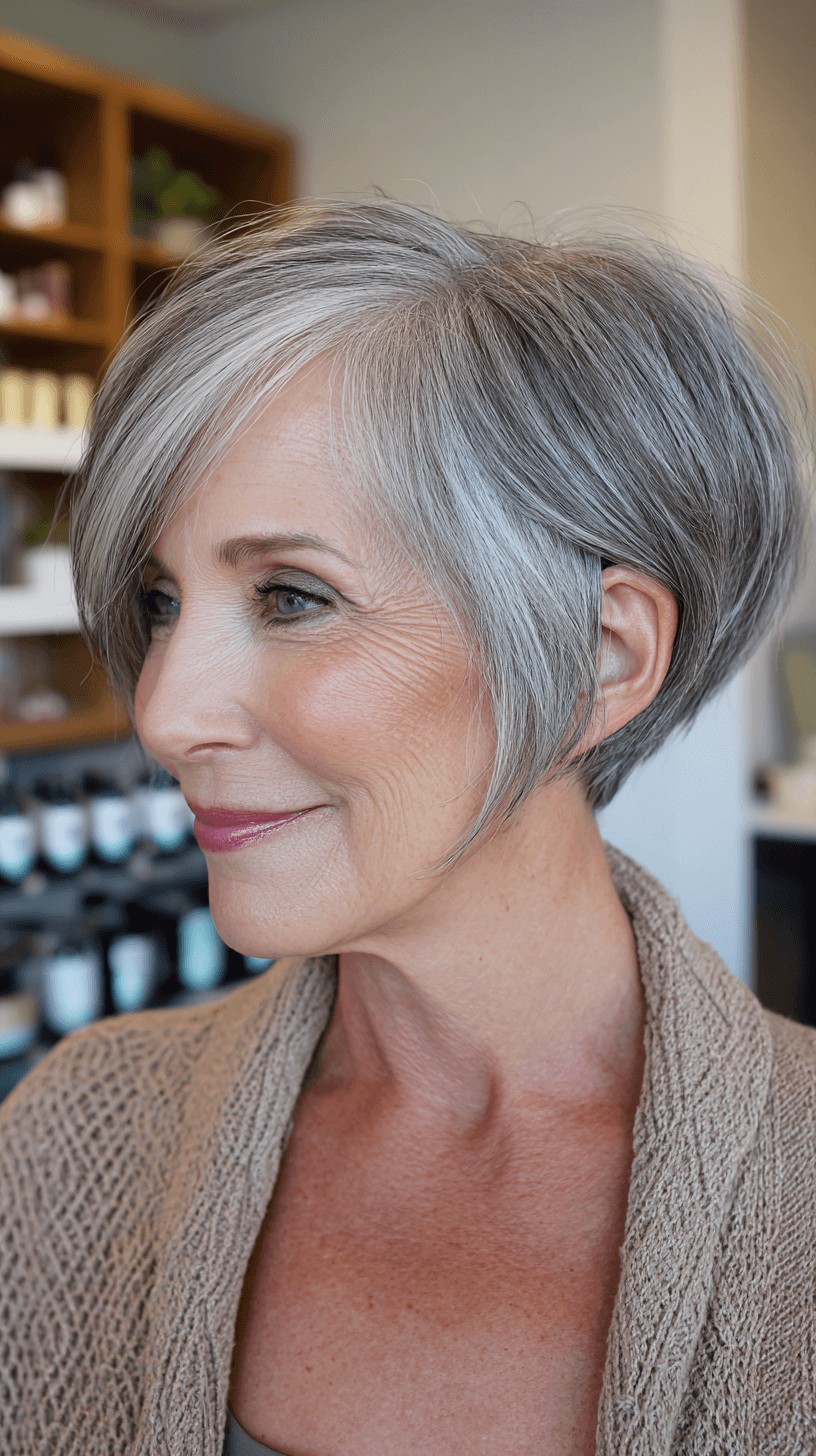 Charming Textured Pixie Bob with Graceful Waves