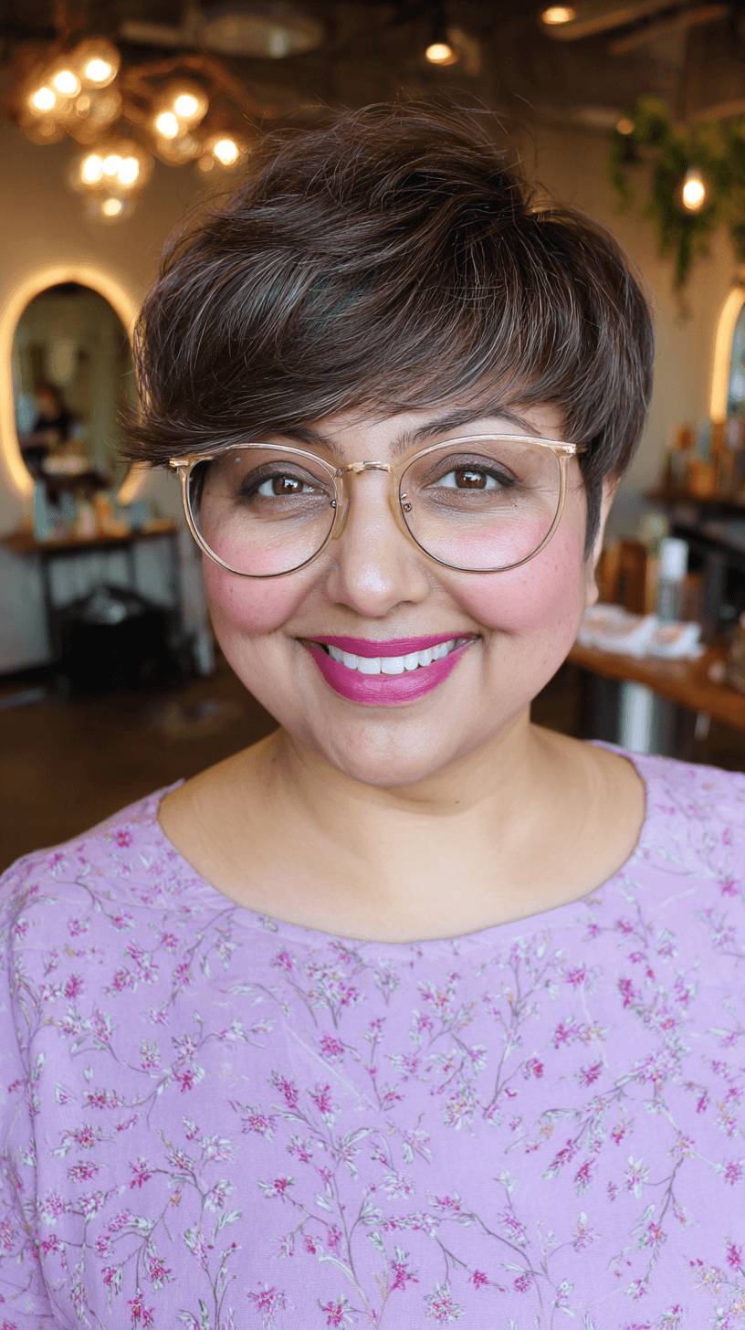 Chic Short Textured Pixie with Soft Volume