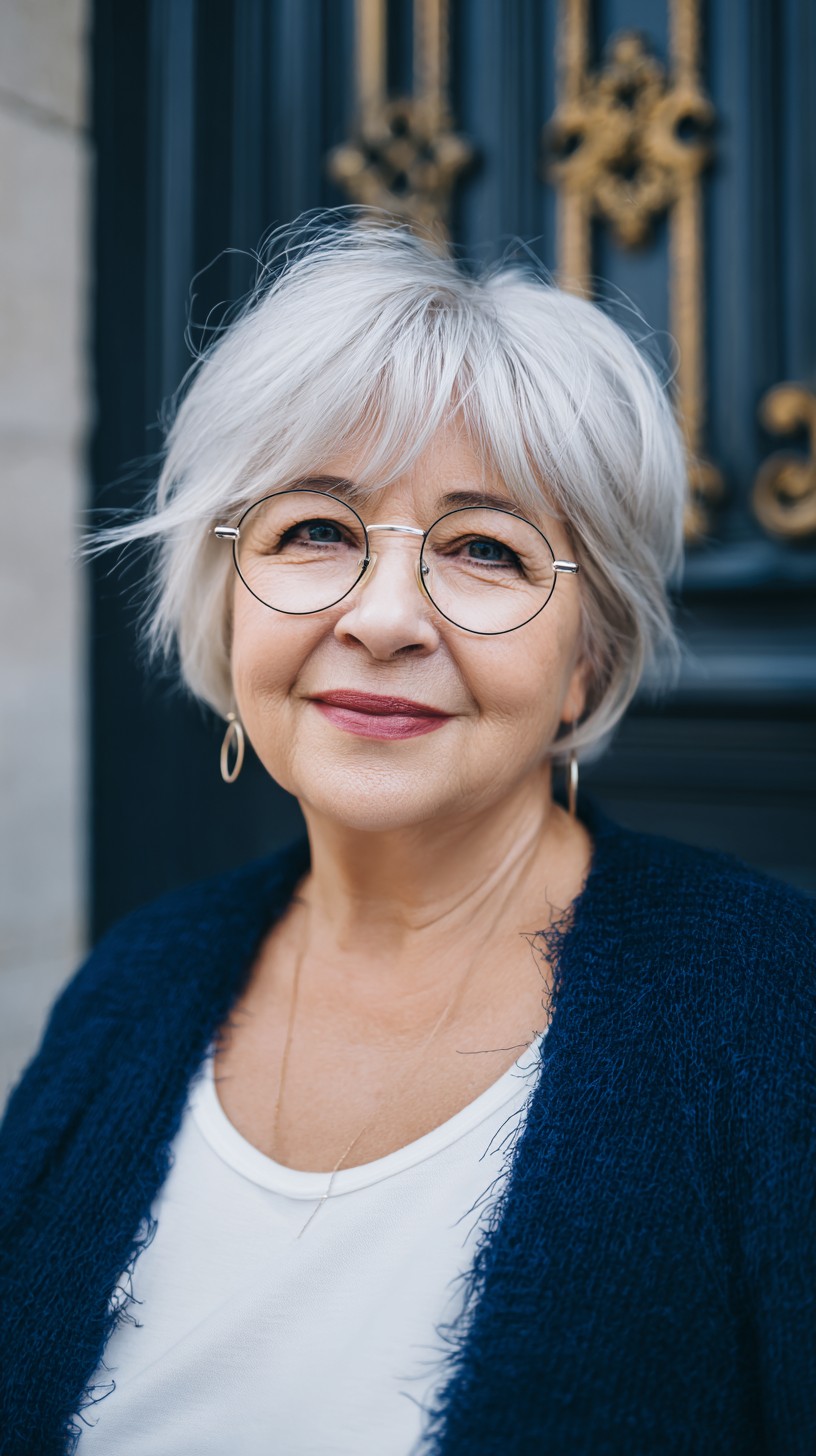 Chic Soft Textured Bob with Wispy Layers