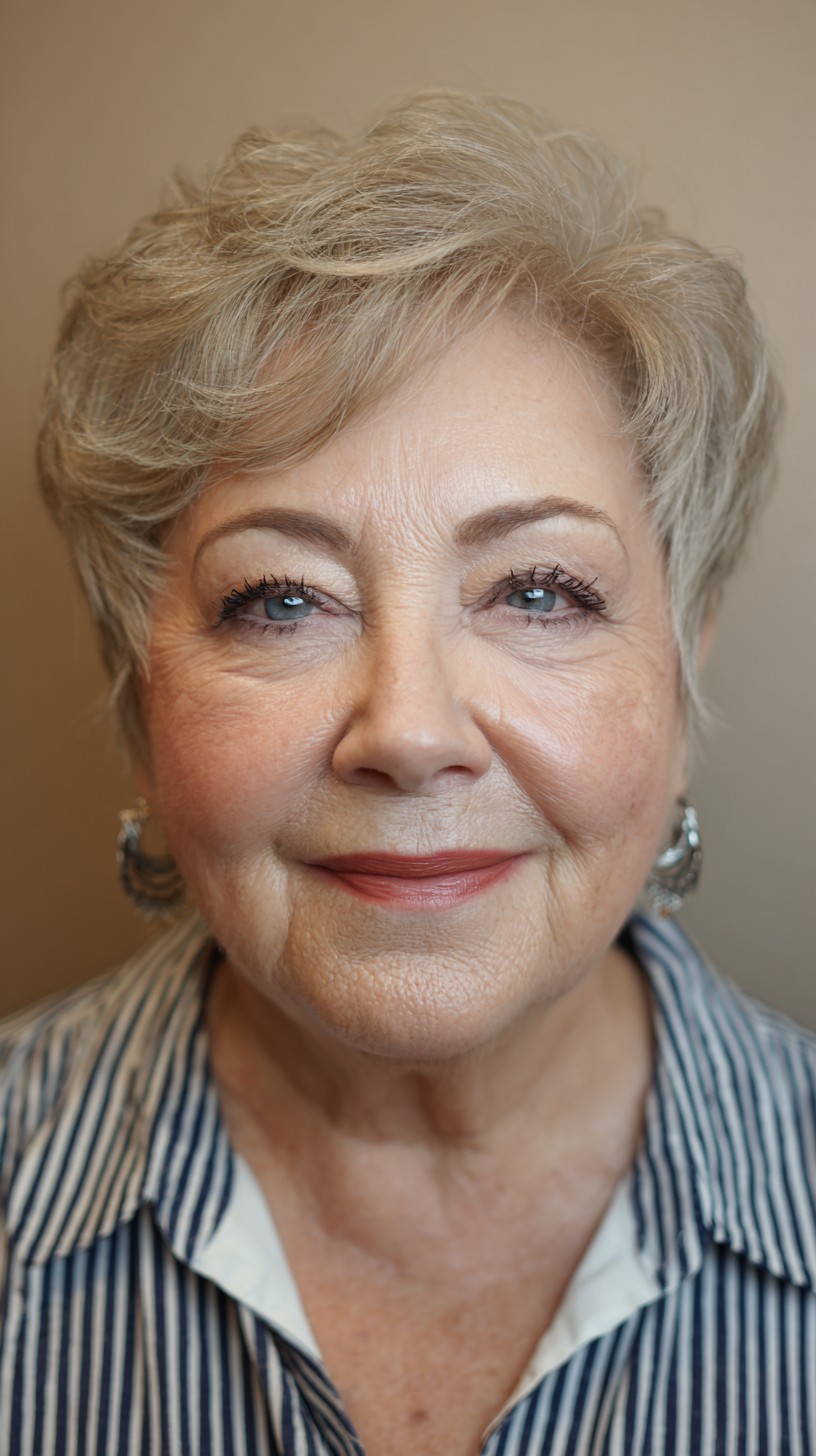 Choppy Textured Pixie Cut with Soft Volume