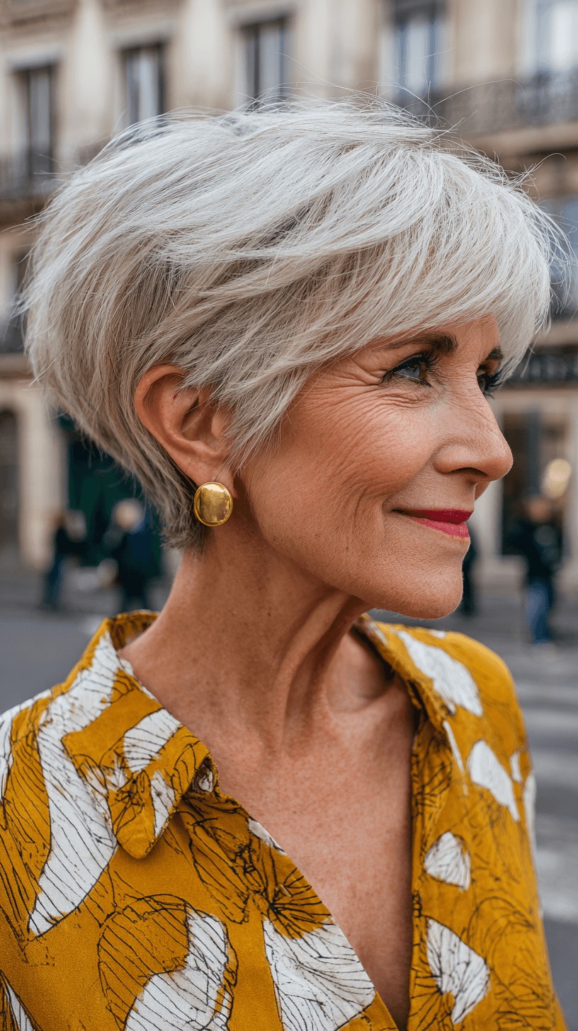 Elegant Textured Pixie Bob with Subtle Layers