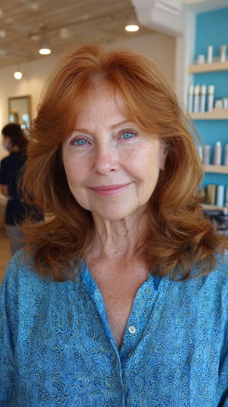 Radiant Layered Cut with Soft Waves