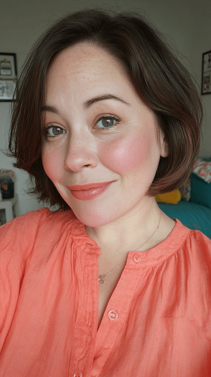 Textured Short Bob with Soft Waves