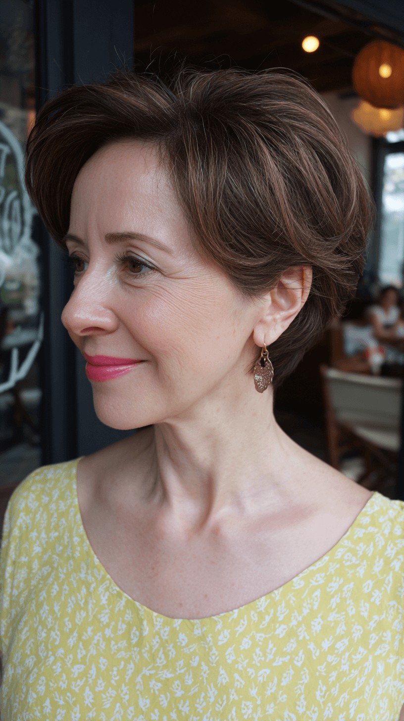 Chic Textured Bob with Soft Volume