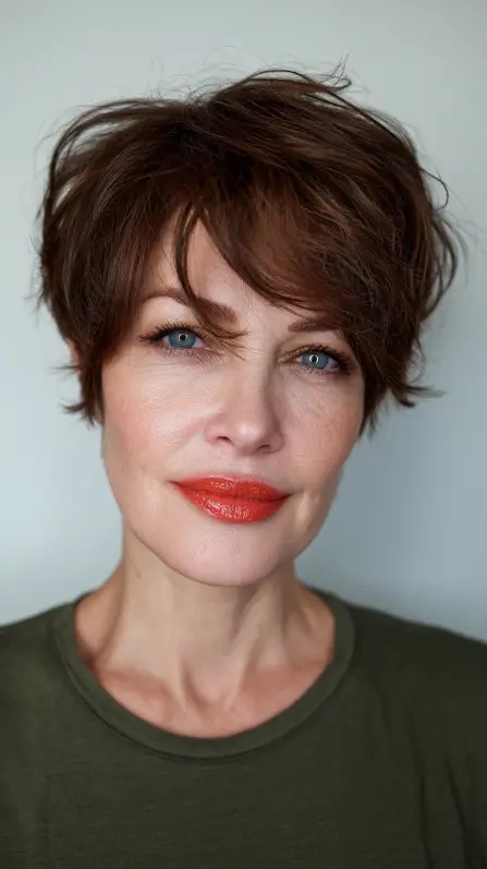 Chic Textured Short Cut with Soft Layers