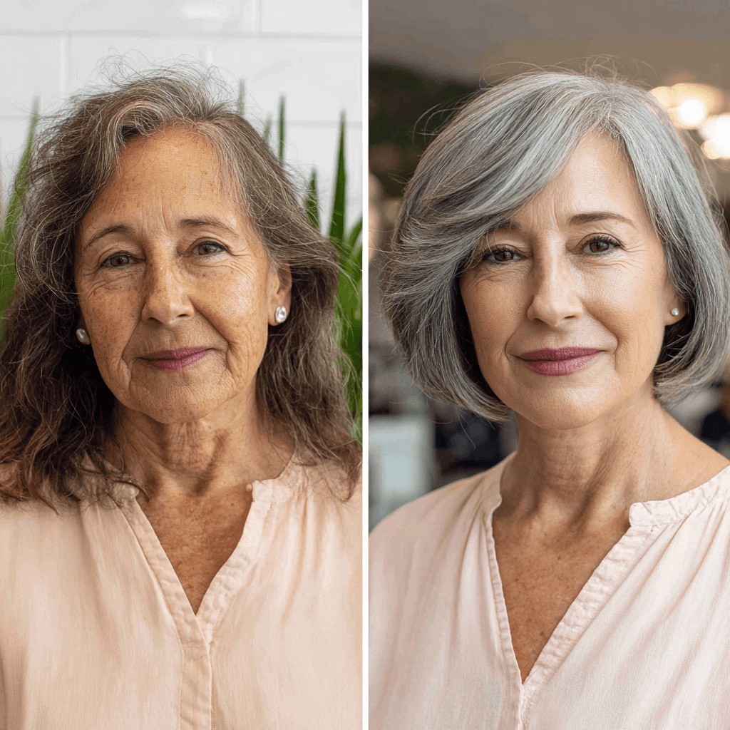 Classic Textured Bob with Soft Waves