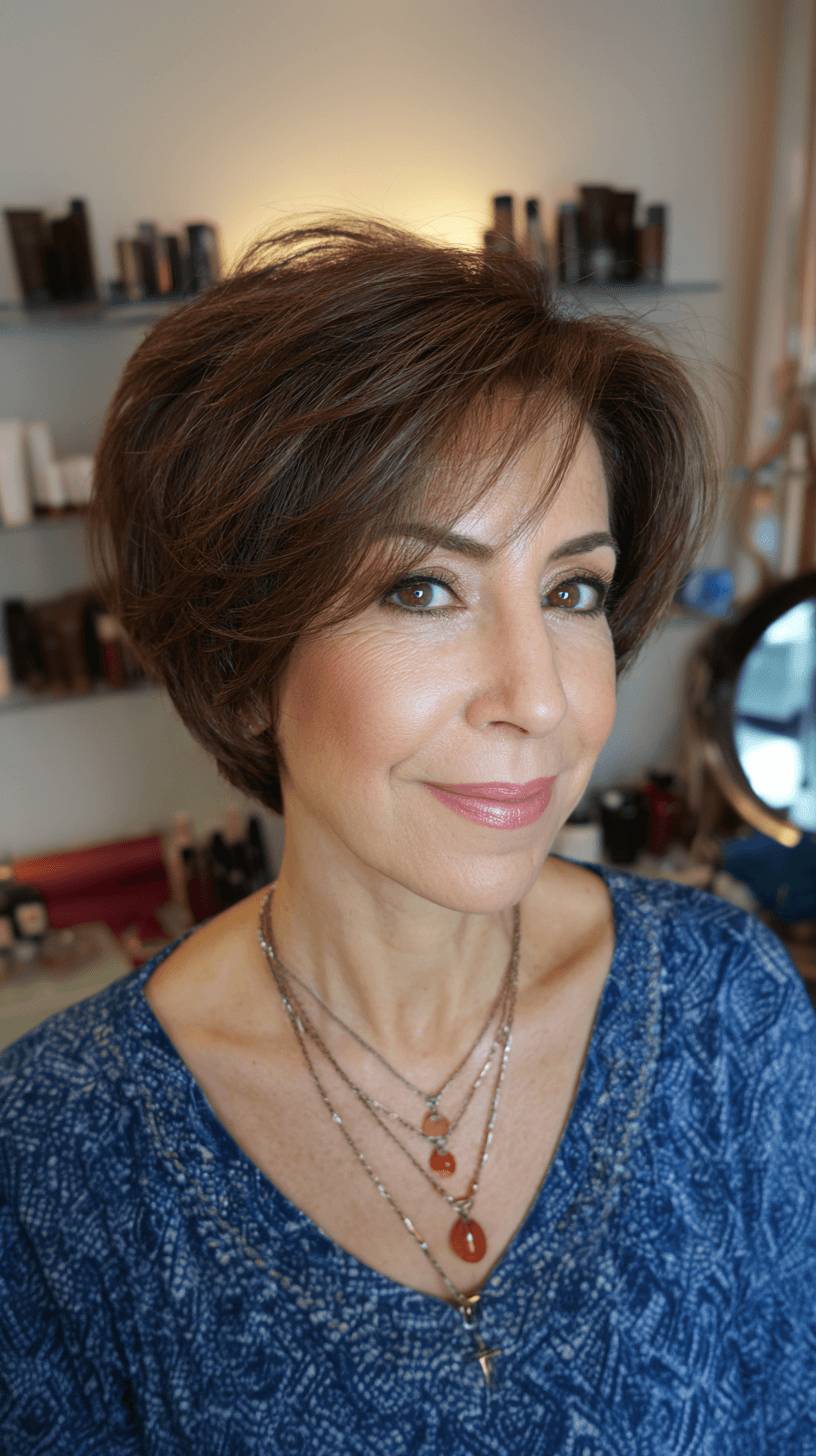 Modern Textured Bob with Soft Volume