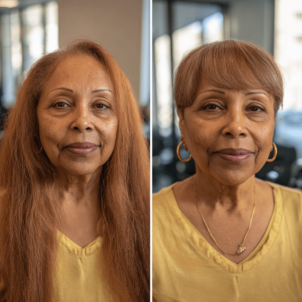 Modern Textured Short Bob with Soft Bangs