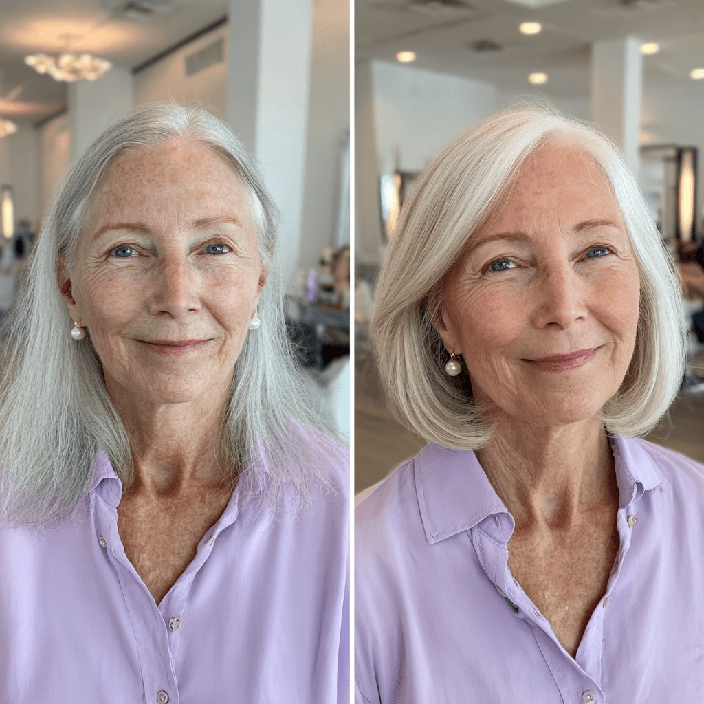 Polished Silver Bob with Soft Rounded Edges