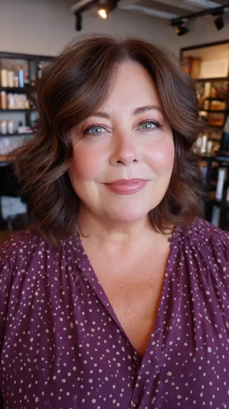 Chic Soft Waves with Subtle Layers