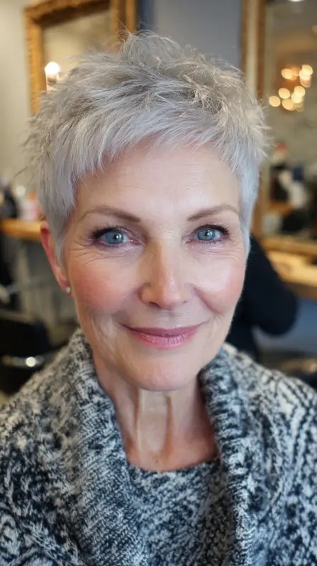 Chic Textured Pixie with Lived-In Layers