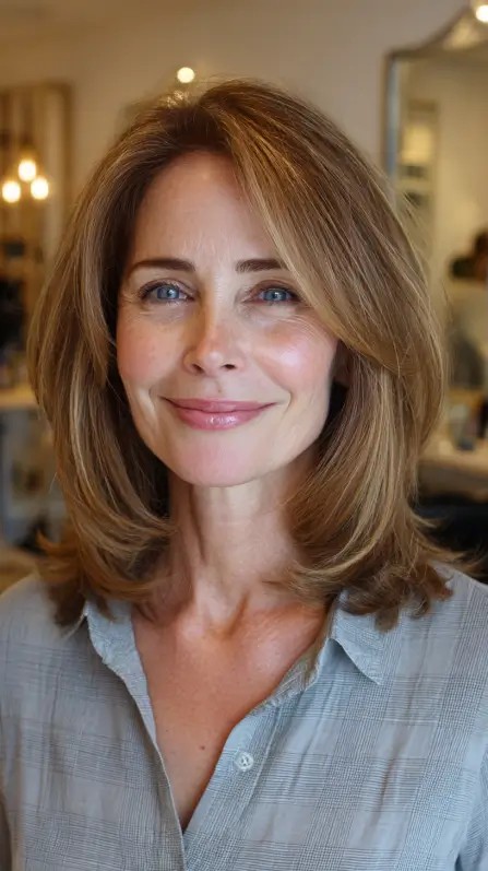 Elegant Layered Cut with Soft Volume