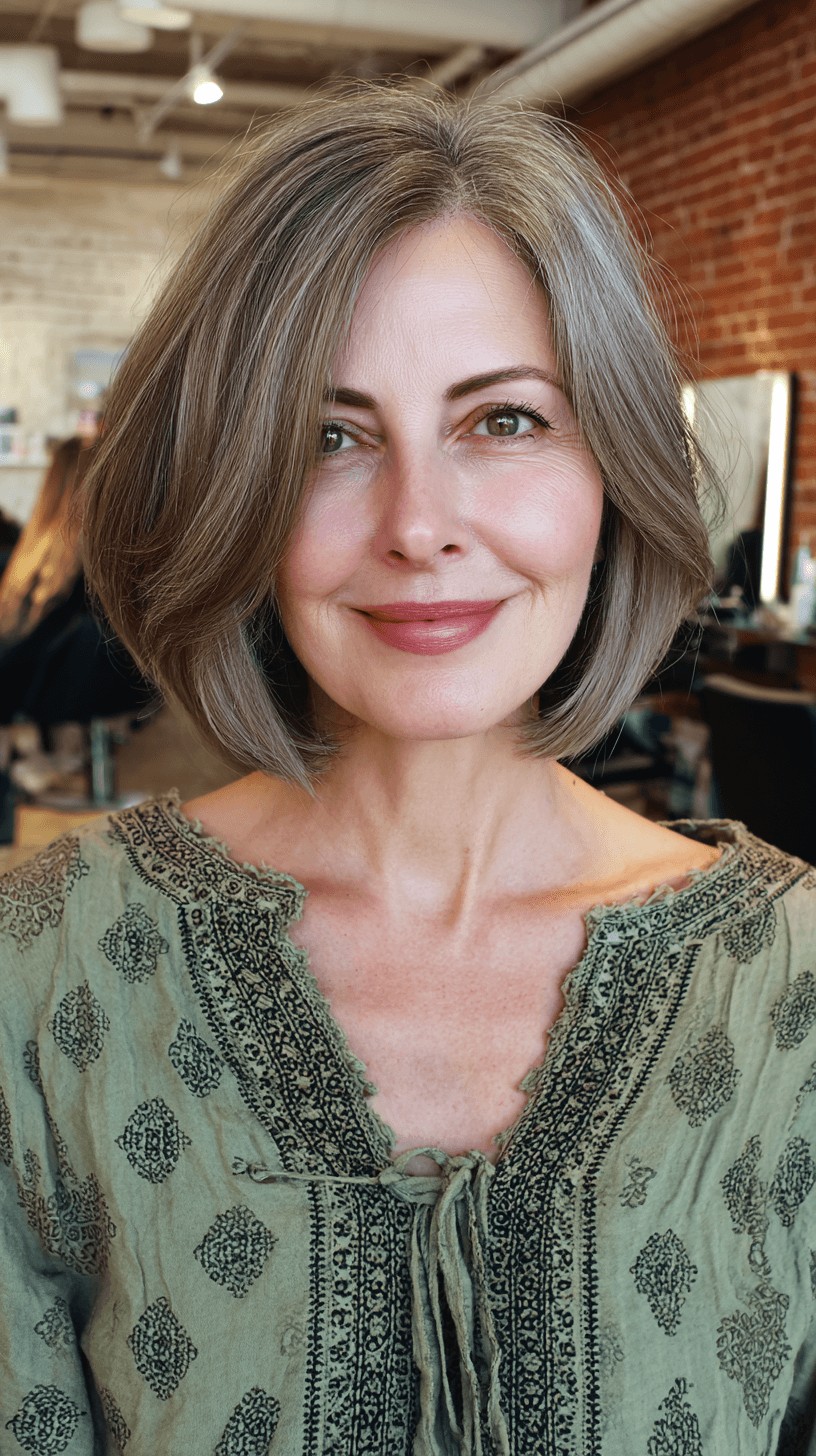 Modern Lob with Soft Layers