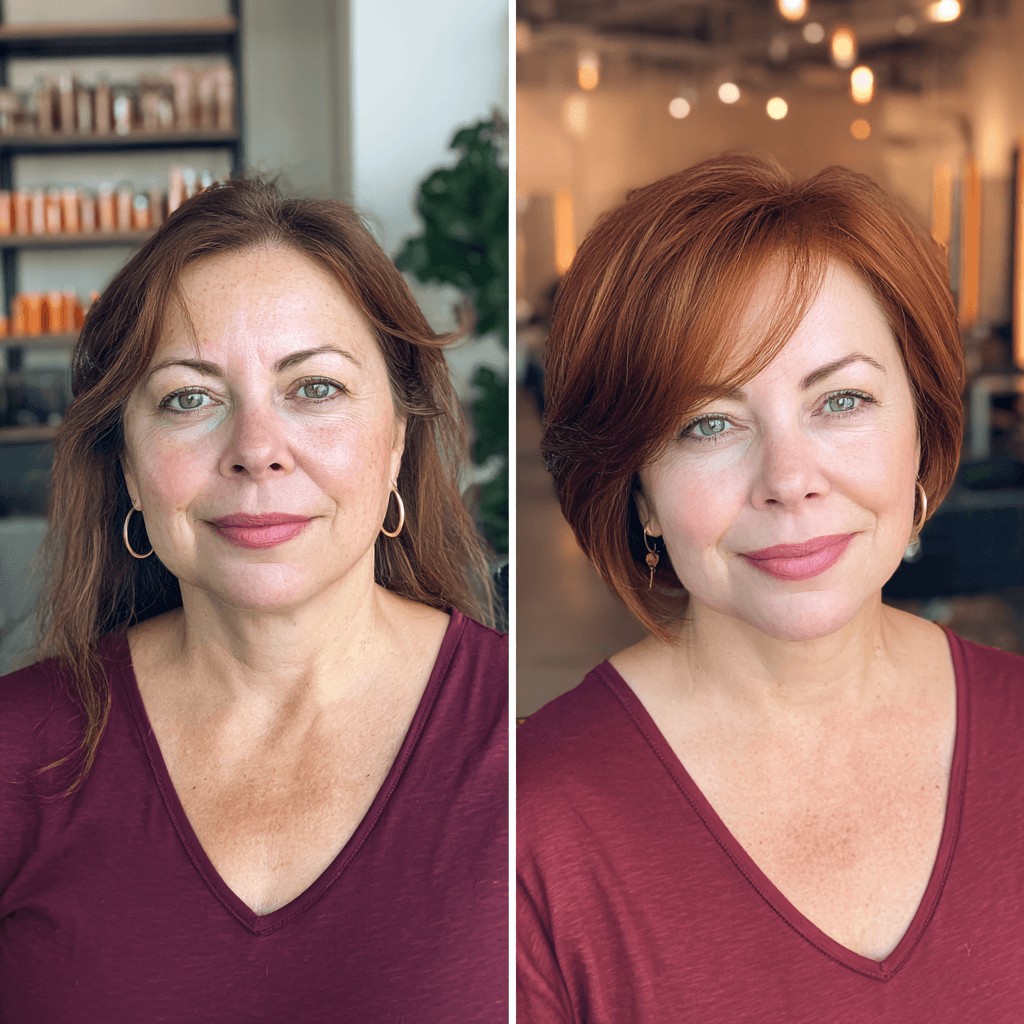 Chic Textured Bob with Face-Framing Layers