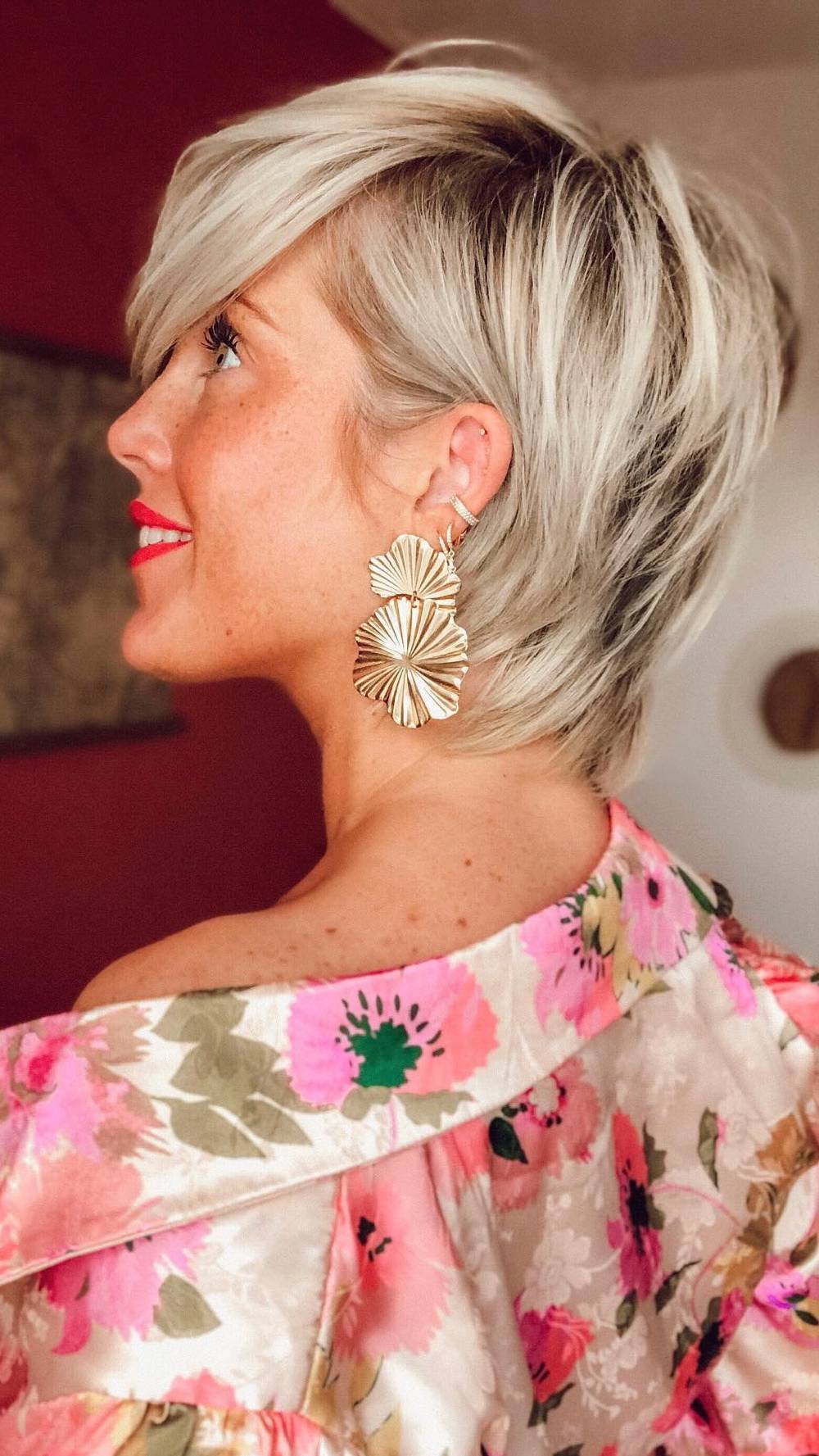 Edgy Textured Short Cut with Flirty Layers