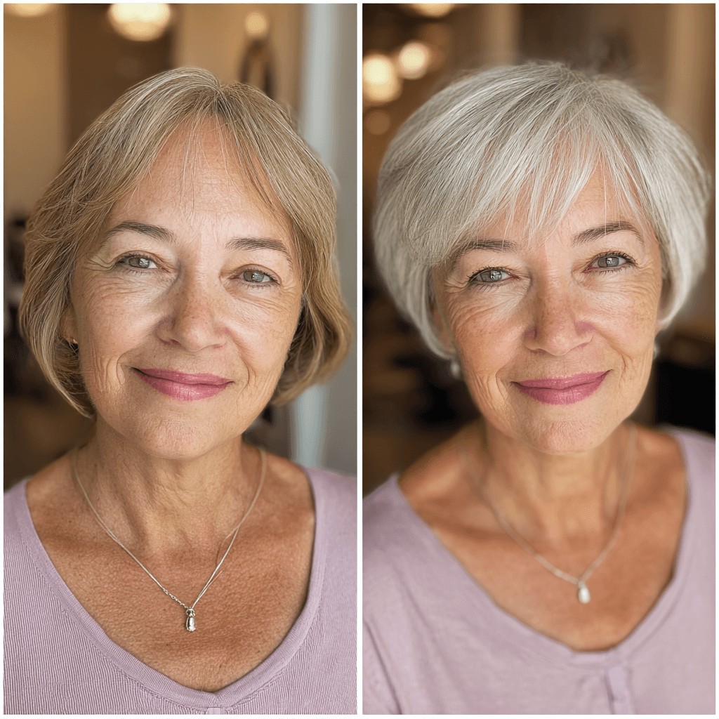 Chic Textured Bob with Soft Layers