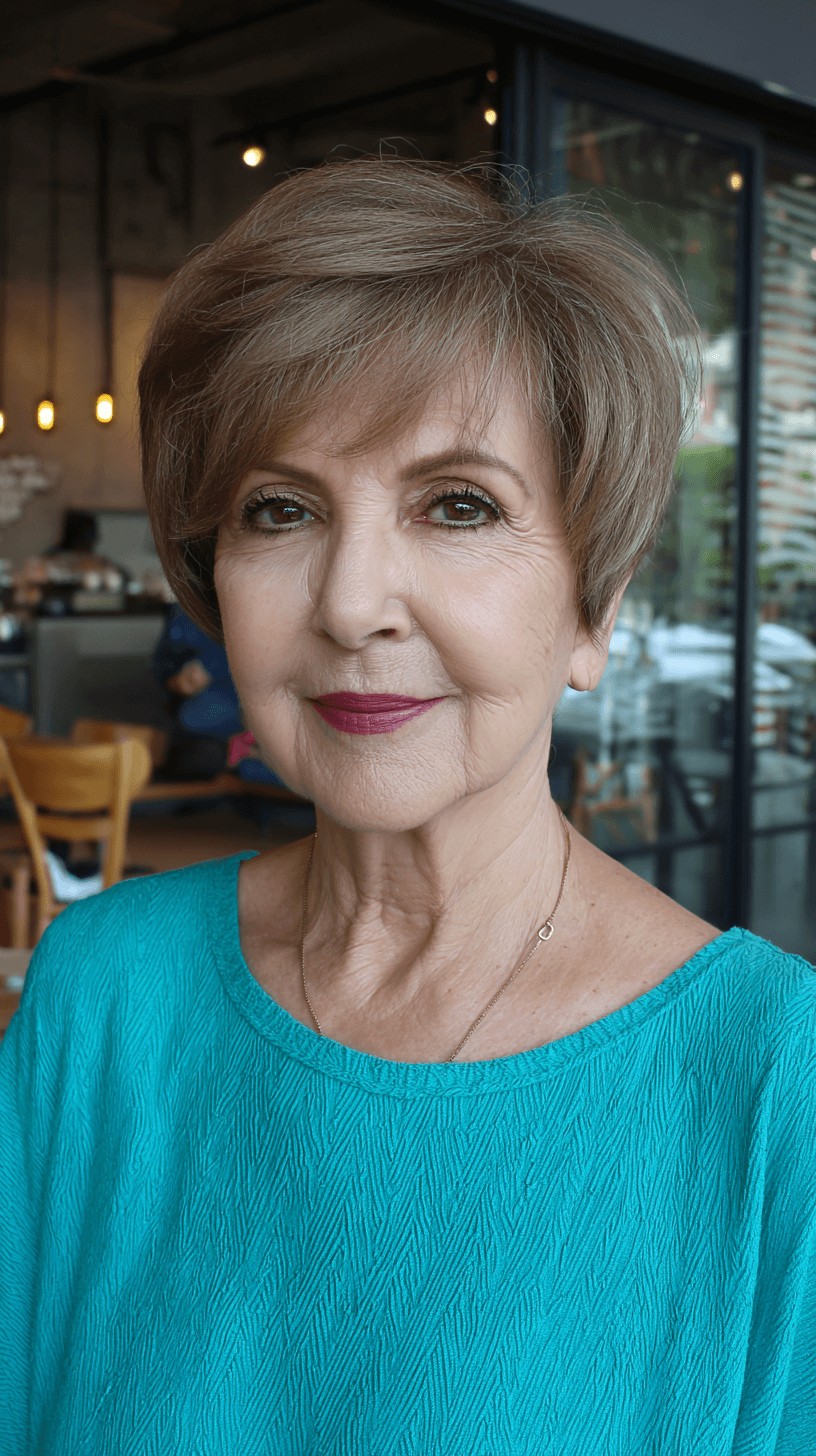 Chic Textured Short Bob with Soft Volume