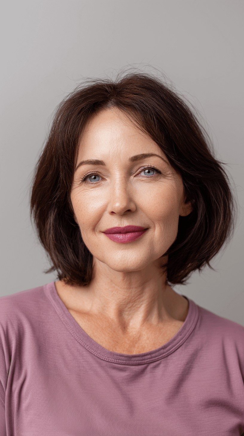 Modern Textured Bob with Subtle Movement