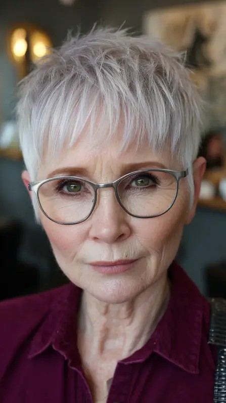Chic Textured Pixie Cut with Soft Edges