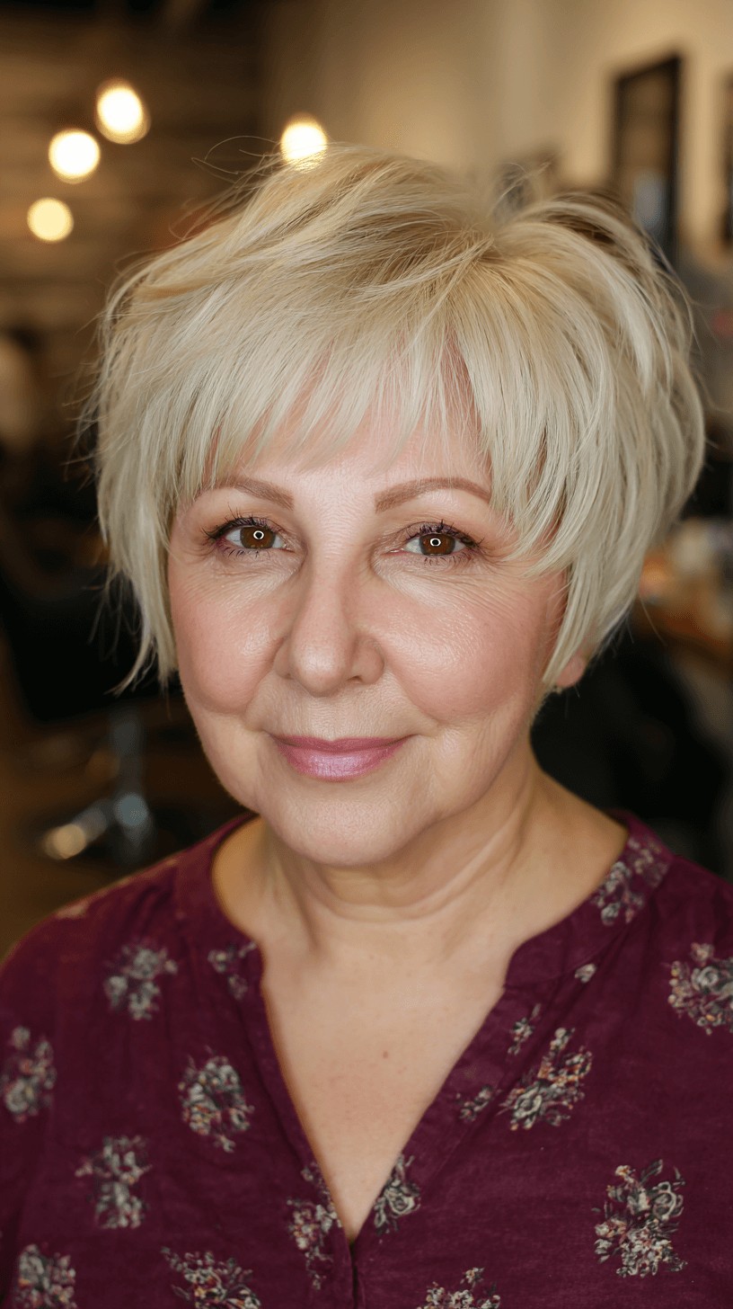 Soft Textured Pixie Shag with Subtle Layers