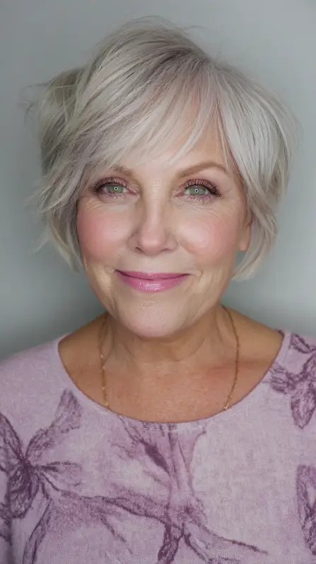 Softly Textured Short Cut with Effortless Layers
