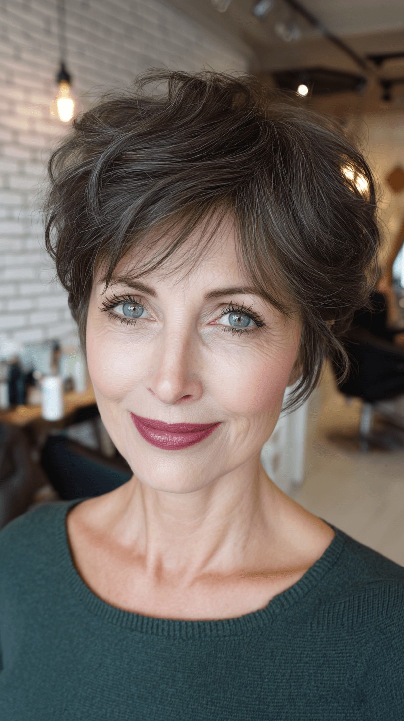 Softly Textured Short Cut with Fluffy Layers