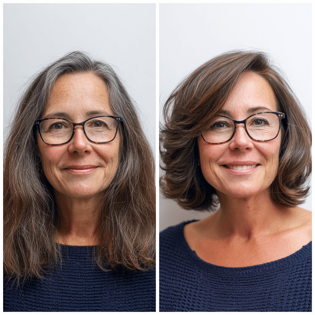 Stylish Ripple Bob with Soft Volume