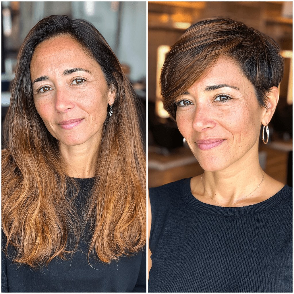 Stylish Short Choppy Cut with Soft Layers