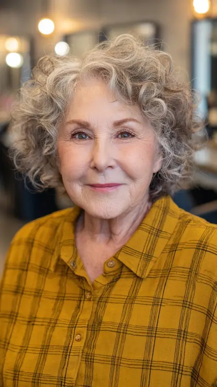 Charming Soft Curly Cut with Gentle Volume