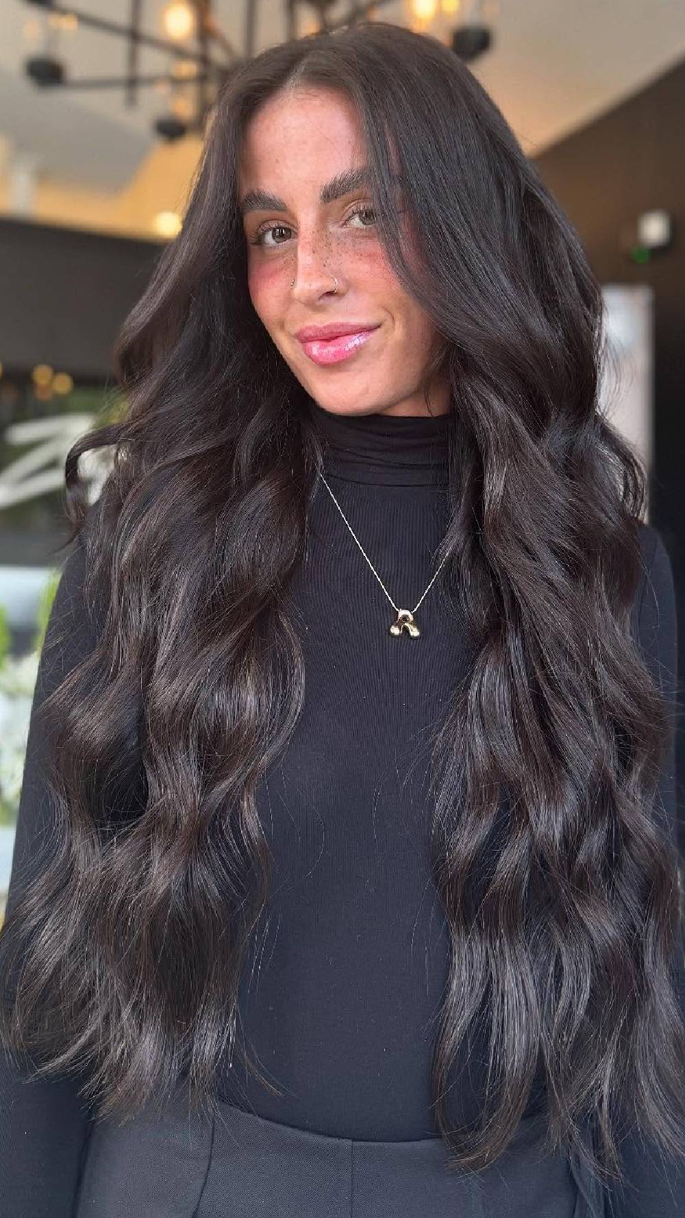 Glossy Long Waves with Soft Texture