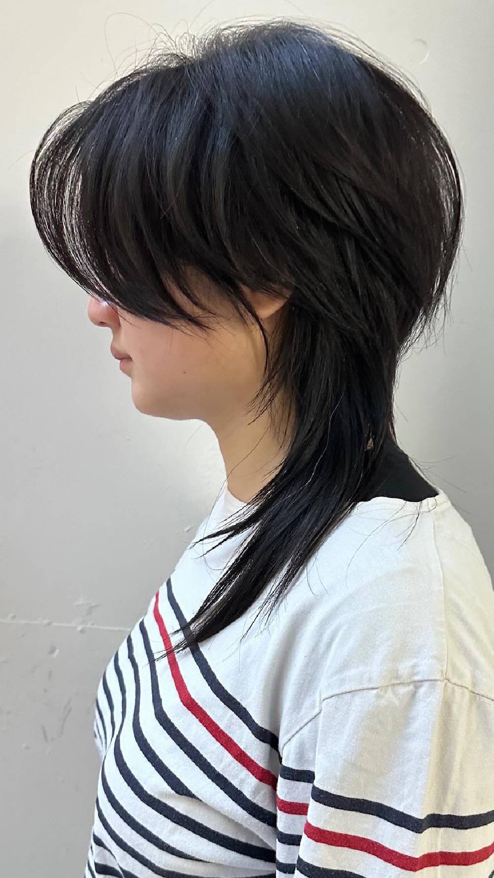 Textured Wolfcut with Dramatic Long Layers
