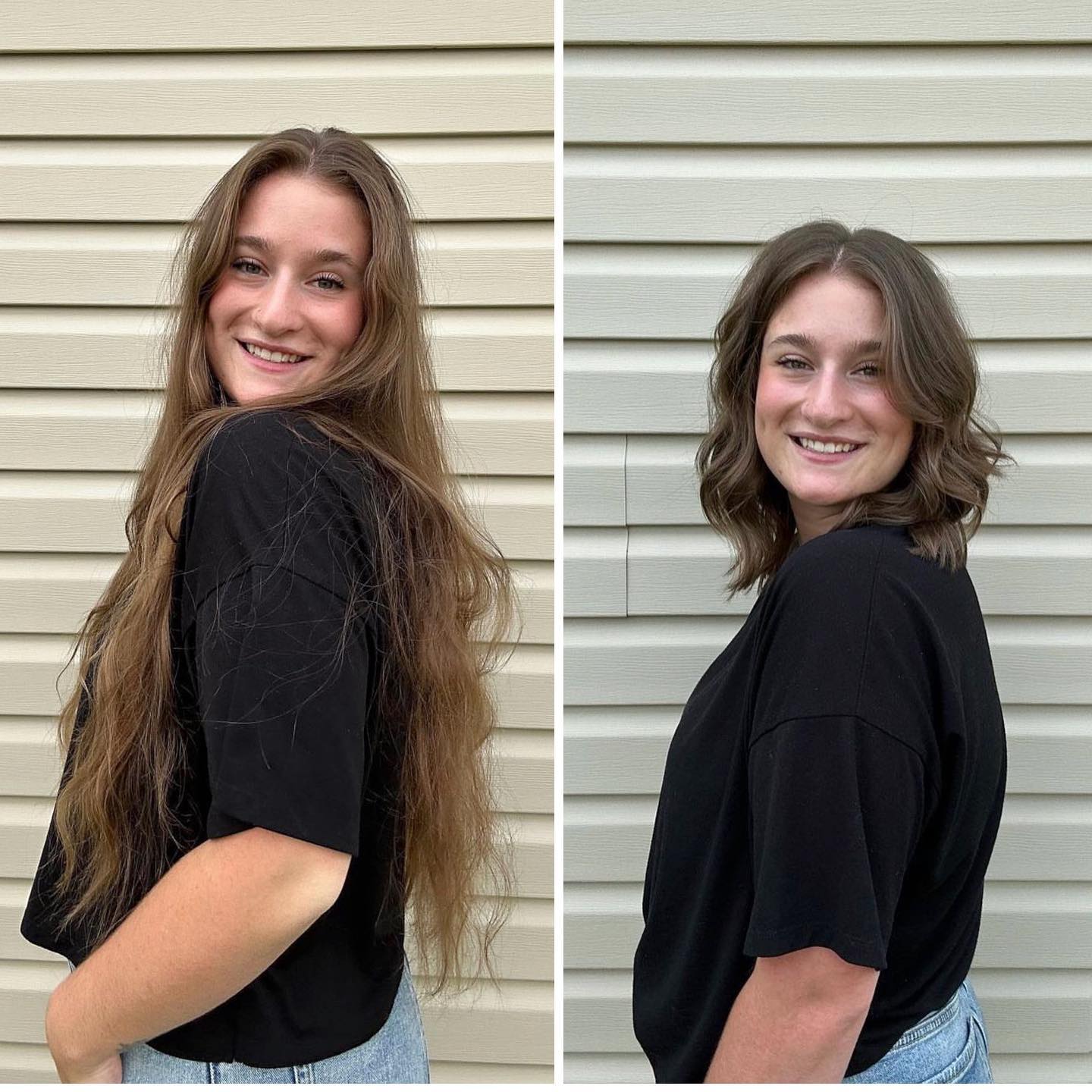 Chic Shoulder-Length Textured Waves